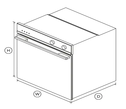 FISHER PAYKEL OB24SCD11PB1 24 Inch 11 Function Oven FIG 1