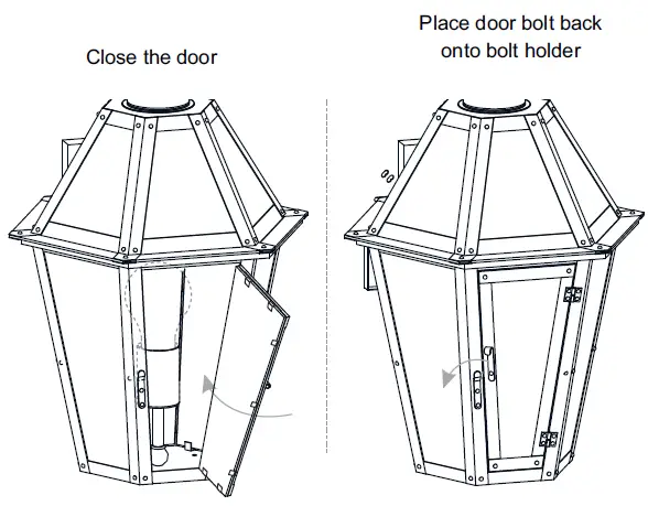 QUOIZEL-BURD8411AC-1-Light-Aged-Copper-Hardwired-Outdoor-Wall-Lantern-Sconce-fig-10