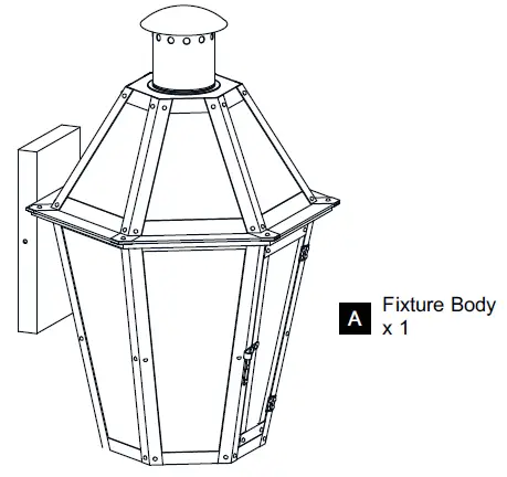 QUOIZEL-BURD8411AC-1-Light-Aged-Copper-Hardwired-Outdoor-Wall-Lantern-Sconce-fig-2