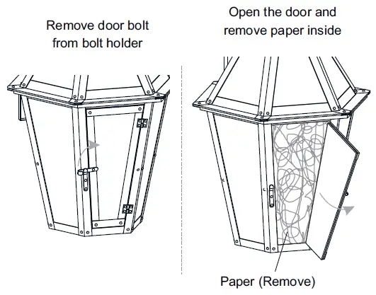 QUOIZEL-BURD8411AC-1-Light-Aged-Copper-Hardwired-Outdoor-Wall-Lantern-Sconce-fig-7