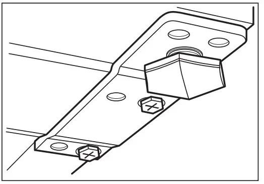 AEG ATB68F6NW Freezer - stray strands of