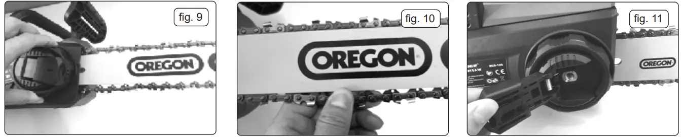 SEALEY CP20VCHS Cordless Chainsaw - INSTALLING SAW CHAIN 1