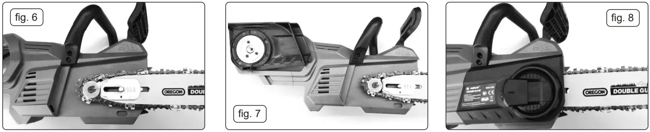 SEALEY CP20VCHS Cordless Chainsaw - INSTALLING SAW CHAIN