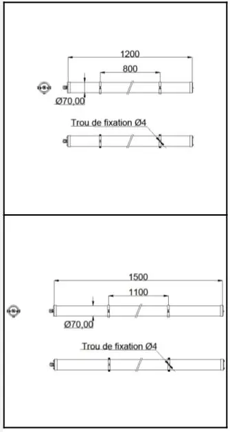 resistex 601756 Argos Dali Wall Light - DIMENSION SIZE