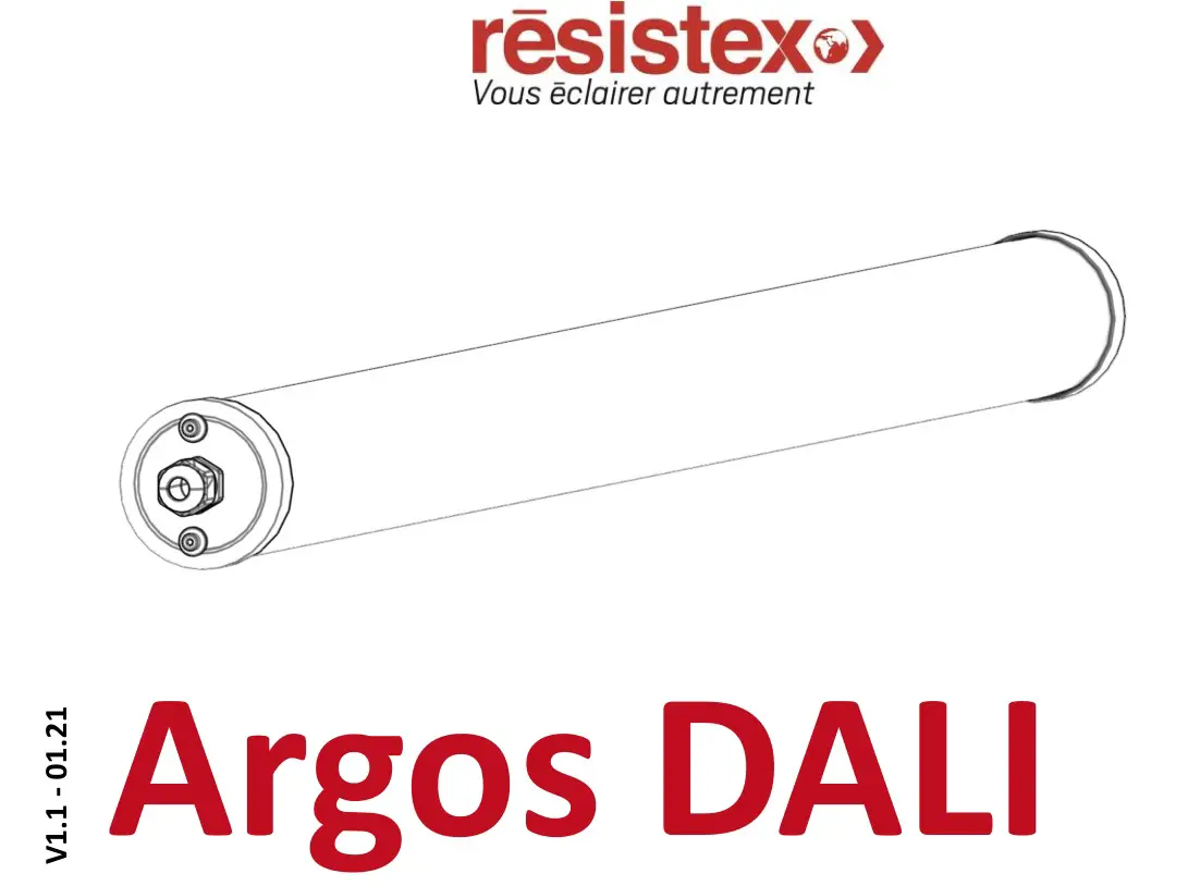 resistex 601756 Argos Dali Wall Light Instruction Manual