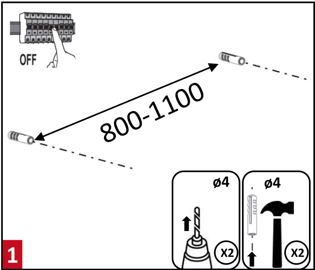 resistex 601756 Argos Dali Wall Light - figure 1