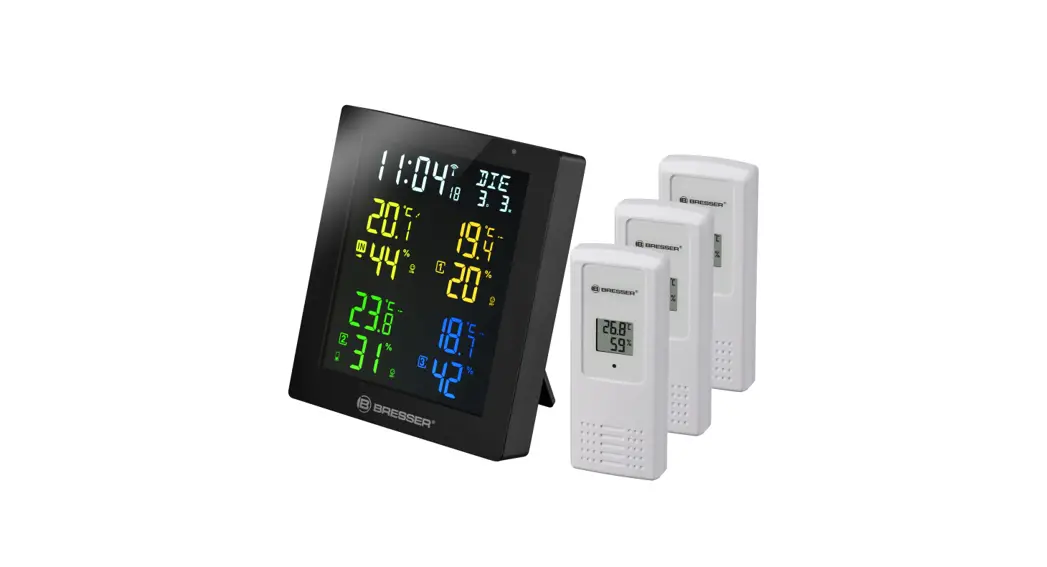 Bresser 7000020cm3000 Climatrend Hygro Quadro Sensor Instruction Manual Bresser 7000020cm3000 Climatrend Hygro Quadro Sensor Instruction Manual