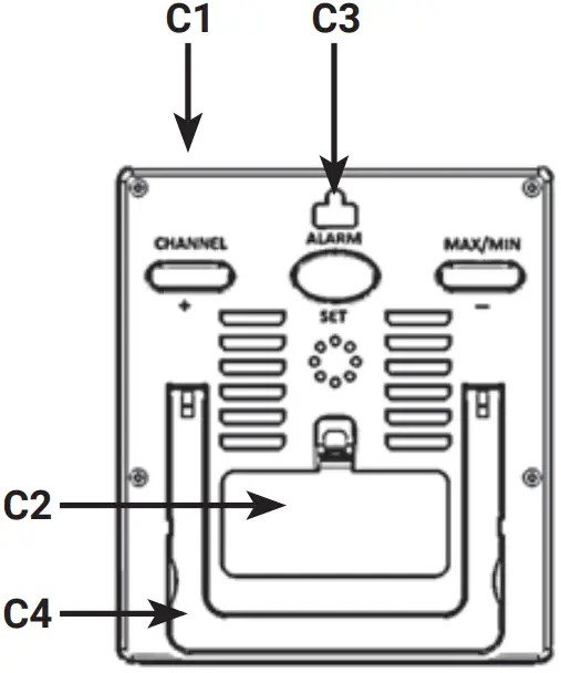 BRESSER 7000020CM3000 ClimaTrend Hygro Quadro Sensor - Fig 6