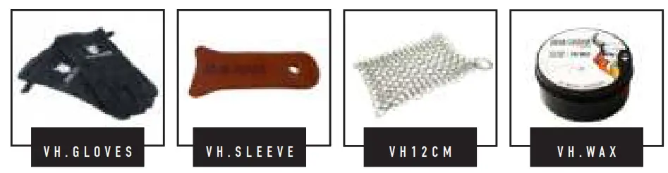 VALHAL OUTDOOR VH3.8L Dutch Oven - GLOVES