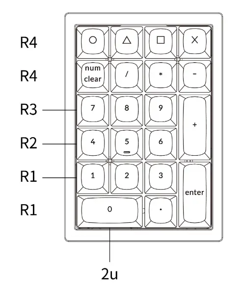 Keychron Q0 Keycap Size