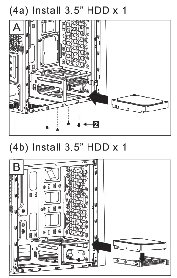 AeroCool Bolt Mini Rgb Mini Tower Case - fig5