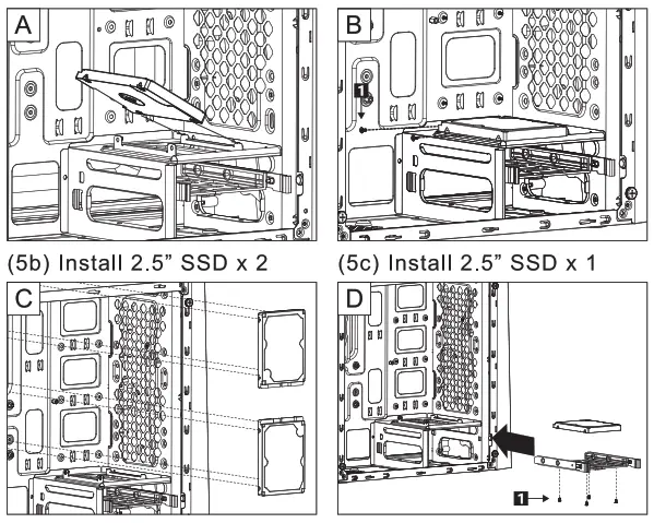 AeroCool Bolt Mini Rgb Mini Tower Case - fig7