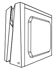 AeroCool Bolt Mini Rgb Mini Tower Case