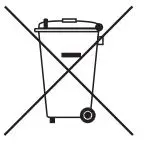 SAMSUNG QE55Q95TDT 55 Inch QLED 4K HDR Smart TV User Manual - Battery Disposal icon