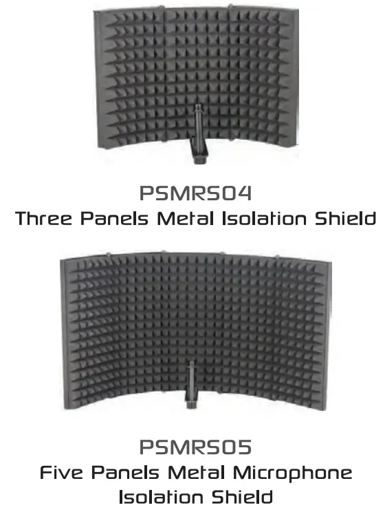PYLE PSMRS05 Metal Microphone Isolation Shield fig