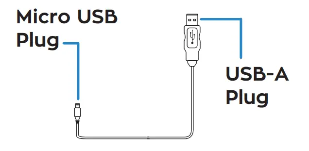 Justice JUSPB01 Slim Power Bank - Micro USB
