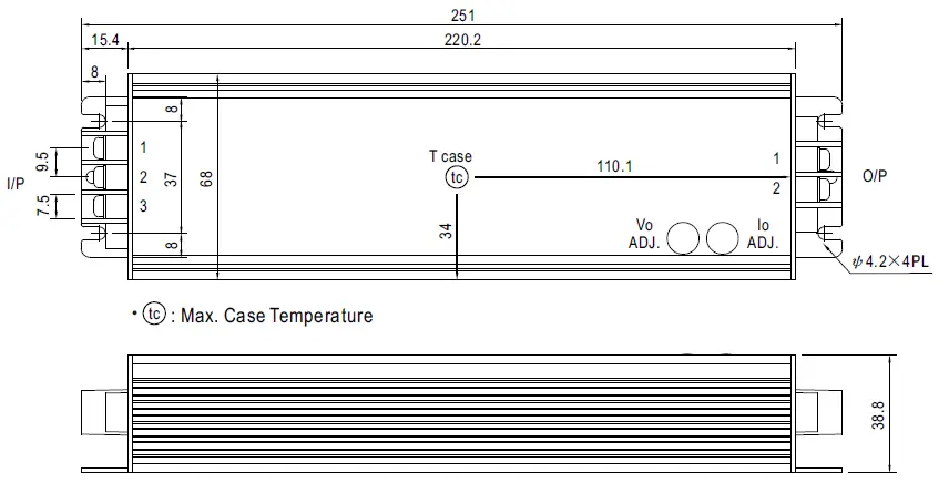 MEAN WELL HLG-240H Series 240W Constant Voltage and Constant Current LED Driver-19