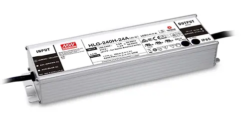 MEAN WELL HLG-240H Series 240W Constant Voltage and Constant Current LED Driver