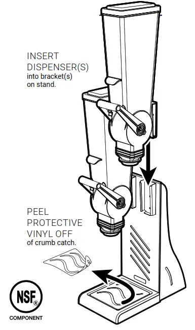 SERVER DFD ST Dry SlimLine Stand - fig