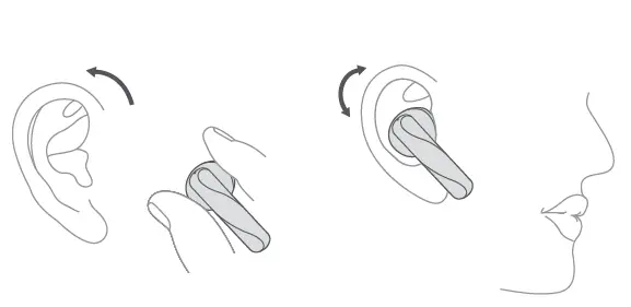 QCY AilyPods Pro Semi-in-Ear True Wireless Earbuds 4