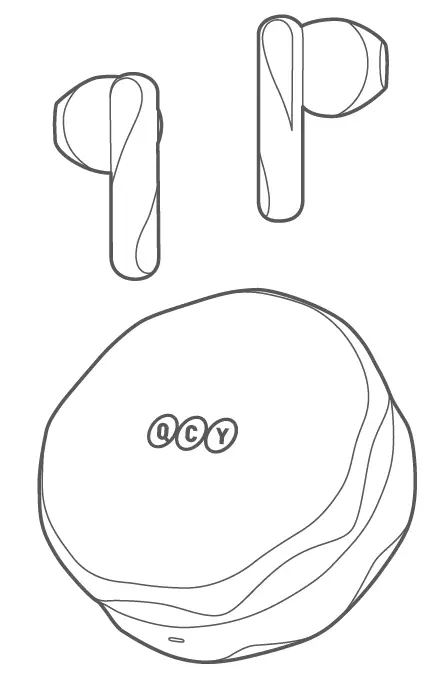 QCY AilyPods Pro Semi-in-Ear True Wireless Earbuds