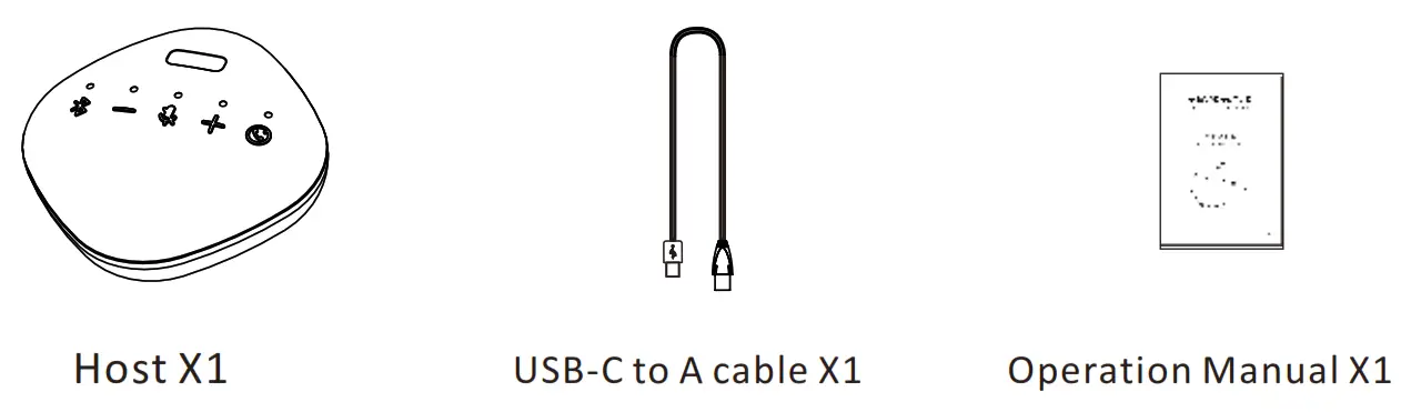 INNOTRIK BT 33 Conference Microphone Speaker - fig