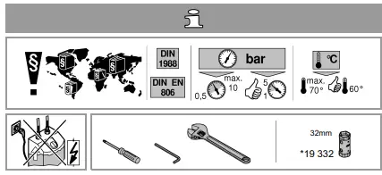 GROHE-DN-15-Eurostyle-Cosmopolitan-Single-Lever-Sink-Mixer-FIG-2