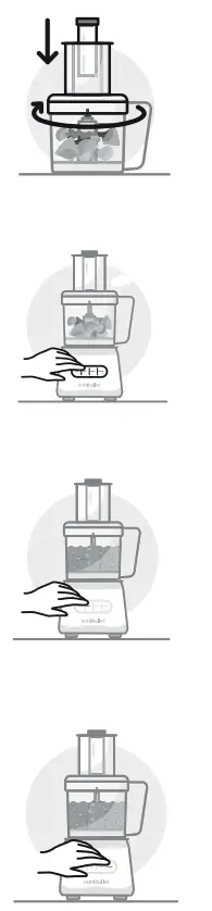 nutribullet-NBP50100 -Food-Processor-7-cup Dark-Gray-FIG16