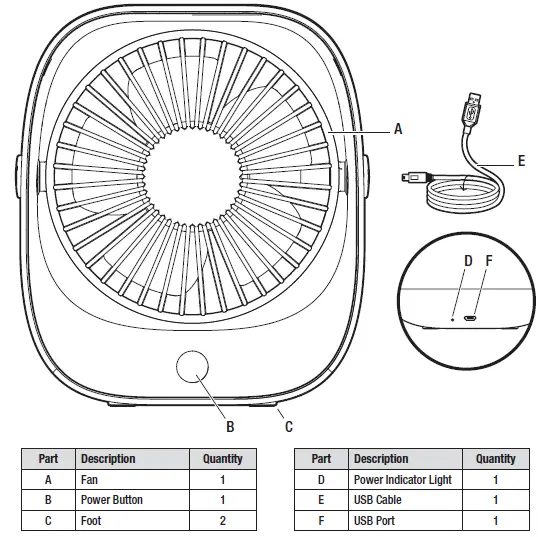 THE-HOME-DEPOT-FL-804-5-Inch-Portabl-Fan-Usb-Rechargeable-FIG-2