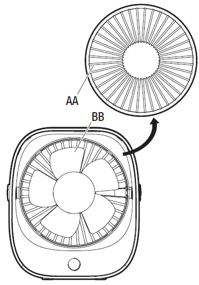 THE-HOME-DEPOT-FL-804-5-Inch-Portabl-Fan-Usb-Rechargeable-FIG-7