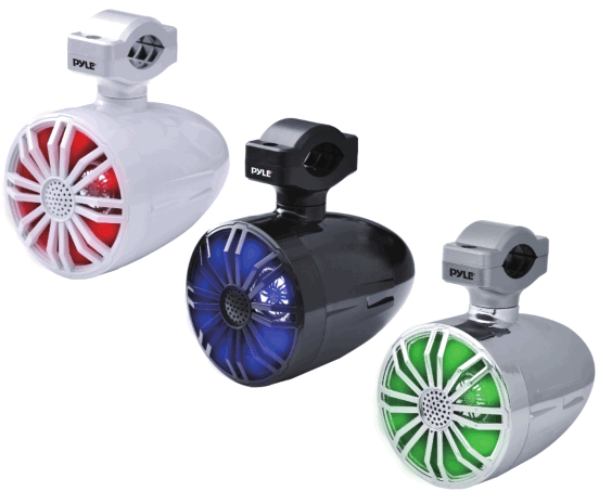 PYLE PLMRBT33WT Marine UTV Off-Road Bluetooth Speaker