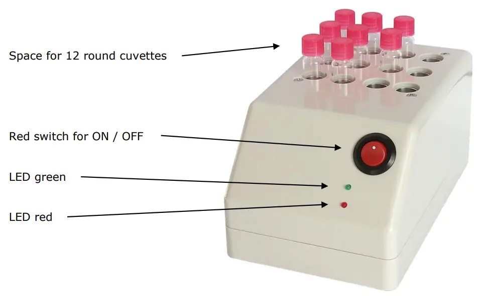 PRAXISDIENST DZ 003 Dry Block Thermostat - . Operating Elements