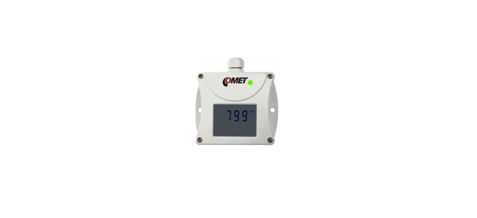 Comet T5140 Programmable Transmitter Of Co2 Concentration With 4-20 Ma Output Instruction Manual Comet T5140 Programmable Transmitter Of Co2 Concentration With 4-20 Ma Output Instruction Manual