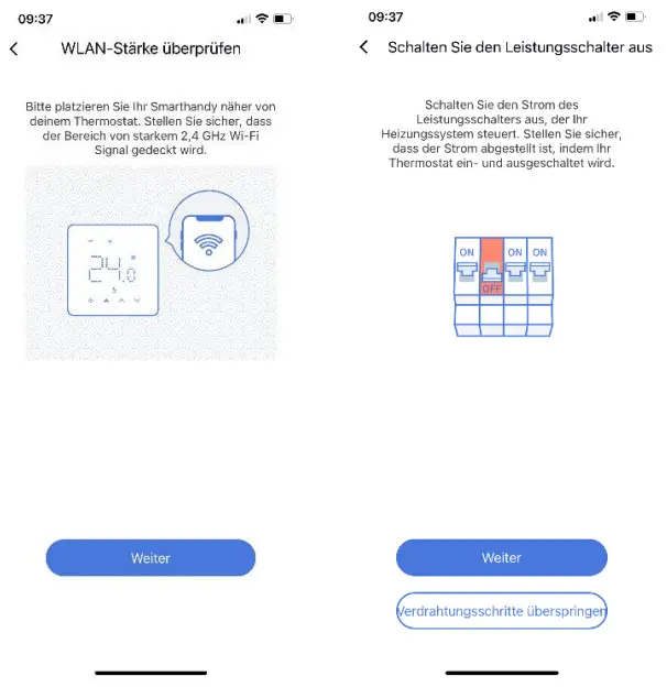 MI-HEAT MTS200 WiFi Thermostat - FIG1