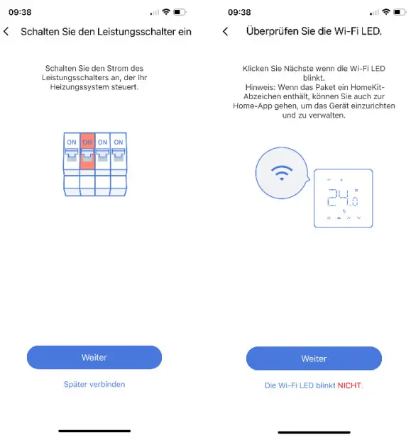 MI-HEAT MTS200 WiFi Thermostat - FIG2
