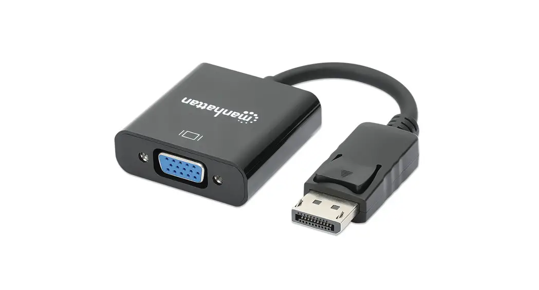 Manhattan 151962 Displayport To Vga Converter Cable Instructions