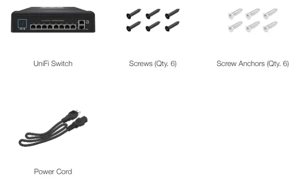 unifi USW-Industrial Switch - Package Contents