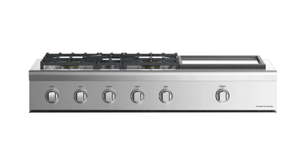Fisher Paykel Cpv2-485gdn N Gas Rangetop, 48 Inch, Griddle User Guide Fisher Paykel Cpv2-485gdn N Gas Rangetop, 48 Inch, Griddle User Guide