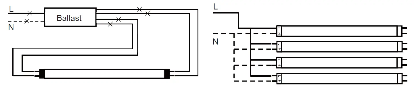 GREENCREATIVE-T8-Double-Ended-Bypass-LED-Tube-Instruction-FIG-4