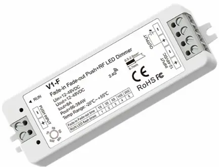 RoHS V1-F Fade-In Fade-Out PushplusRF LED Dimmer-fig1