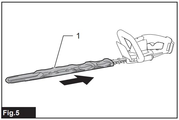 makita-DUH506-DUH606-Cordless-Hedge-Trimmer-fig-6
