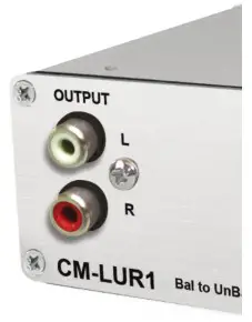 SONIFEX CM LUR1 Balanced to Unbalanced Audio Converters - cover