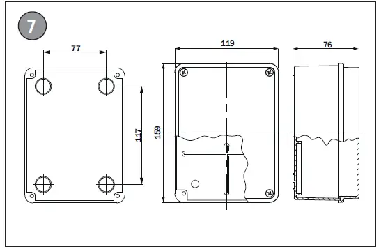 Roger Technology H85 TDS Keypad Selector 6