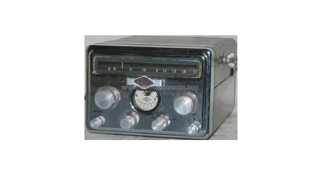 Gonset G-66b Classic Radio User Manual Gonset G-66b Classic Radio User Manual