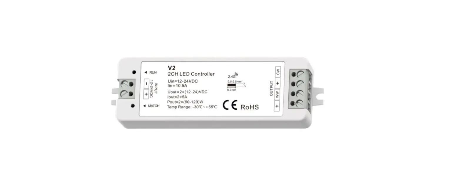 Skydance V2 Dual Color Led Controller User Manual Skydance V2 Dual Color Led Controller User Manual