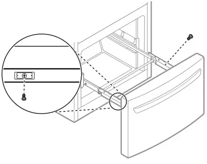 Heather Barfield Refrigerator LRFCS25D3S - Assembling the Freezer Drawer 4
