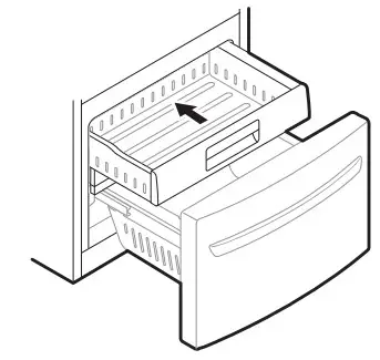 Heather Barfield Refrigerator LRFCS25D3S - Assembling the Freezer Drawer 5