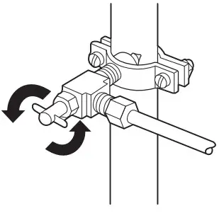 Heather Barfield Refrigerator LRFCS25D3S - water valve 12