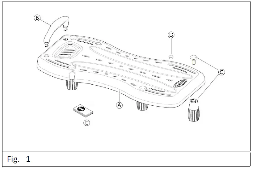INVACARE-H112-Marina-Bath-Board-FIG-1