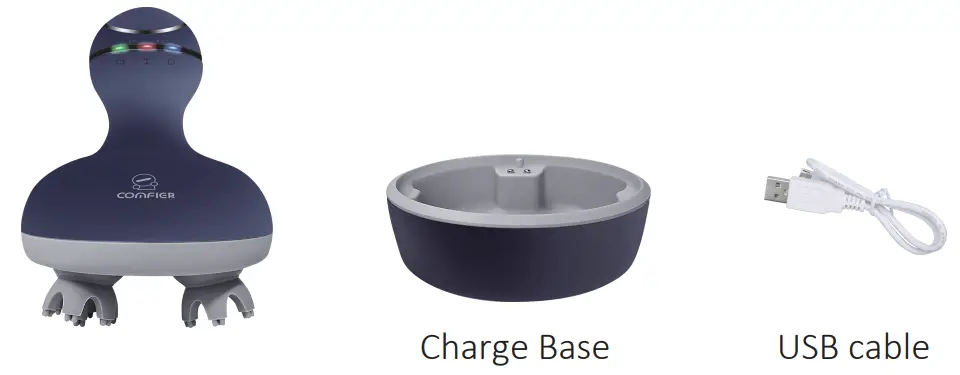 COMFIER CF 4902B Smart Scalp Massager-